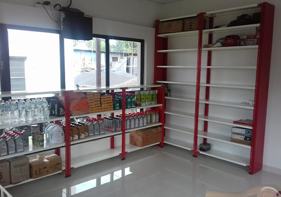 slotted angle racks manufacturer